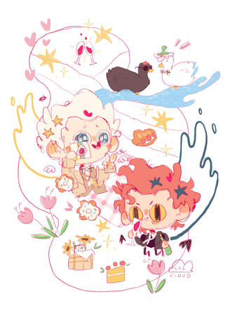 1 character (15) + 1 additional character (11) + light background (8) = 34 cad